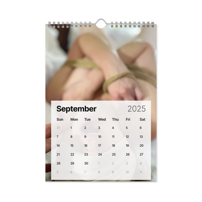 Suzy Wylde’s Shibari Wall Calendar (2025)