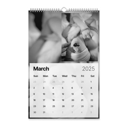 Monochrome Suzy Wylde’s Shibari Wall Calendar (2025)